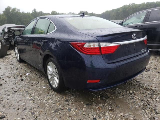Photo 3 from auction – 2014 LEXUS ES 300H with VIN JTHBW1GG0E2048012