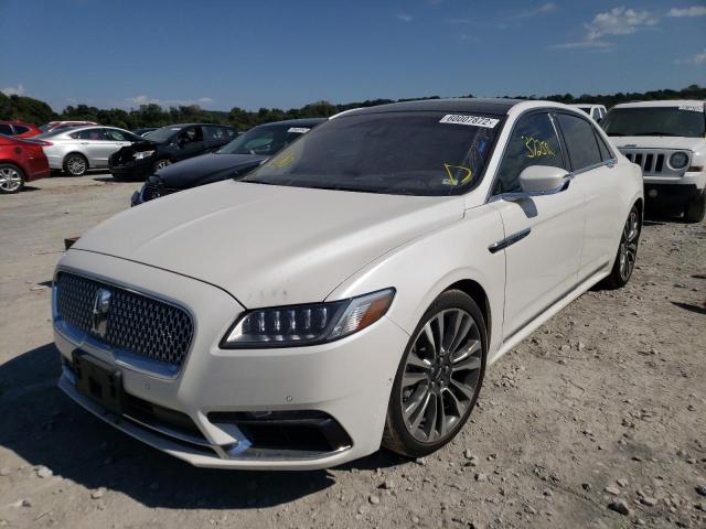 Photo 2 from auction – 2017 LINCOLN CONTINENTA with VIN 1LN6L9NP8H5634212