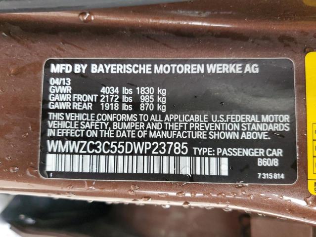 Photo 10 from auction – 2013 MINI COOPER S C with VIN WMWZC3C55DWP23785