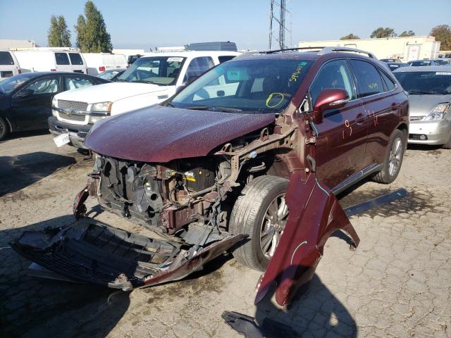 Photo 2 from auction – 2013 LEXUS RX 350 BAS with VIN 2T2BK1BAXDC203466