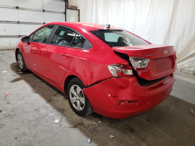 Photo 3 from auction – 2016 CHEVROLET CRUZE LS with VIN 1G1BC5SM1G7248166