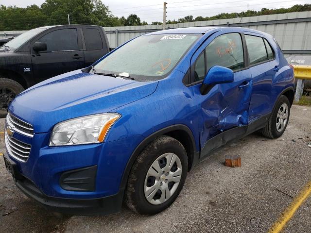 Photo 2 from auction – 2016 CHEVROLET TRAX LS with VIN KL7CJKSB2GB704653