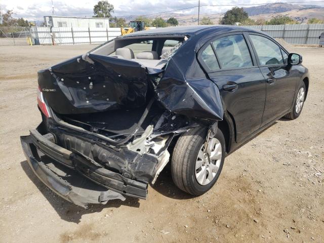 Photo 9 from auction – 2012 HONDA CIVIC LX with VIN 19XFB2F58CE385483