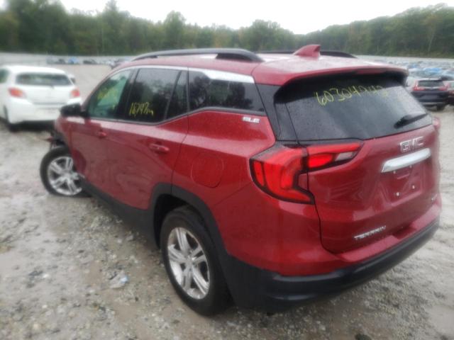 Photo 3 from auction – 2019 GMC TERRAIN SL with VIN 3GKALTEV9KL390429