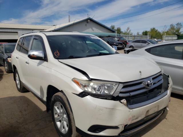 TOYOTA HIGHLANDER 2013 with VIN 5TDBK3EH2DS243797 - Photo from auction