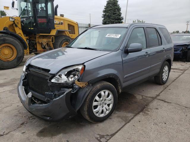 Photo 2 from auction – 2006 HONDA CR-V SE with VIN JHLRD78996C017557