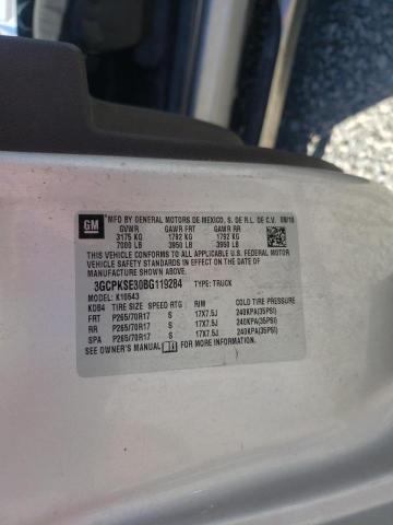 Photo 10 from auction – 2011 CHEVROLET SILVERADO with VIN 3GCPKSE30BG119284