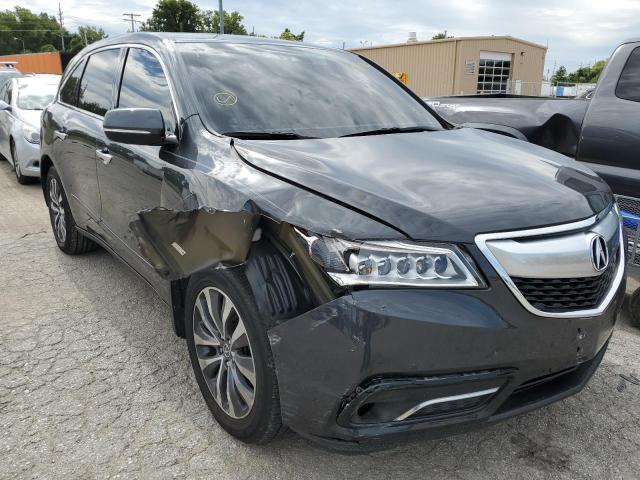 ACURA MDX TECHNO 2016 with VIN 5FRYD4H49GB015693 - Photo from auction