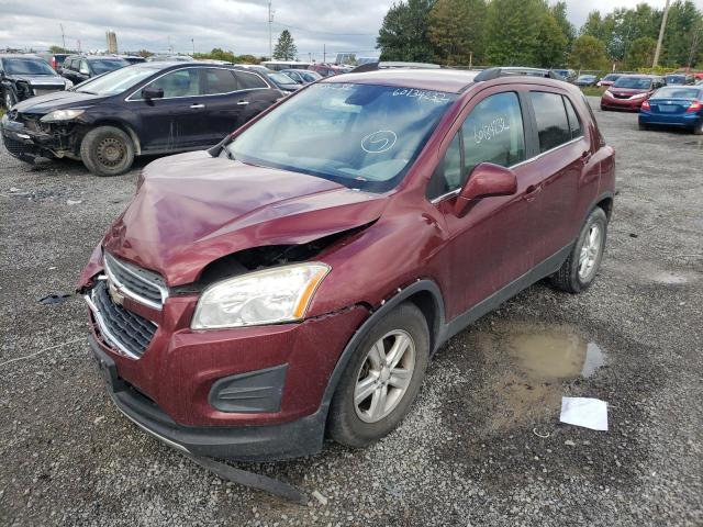 Photo 2 from auction – 2013 CHEVROLET TRAX 1LT with VIN 3GNCJLSB9DL148531