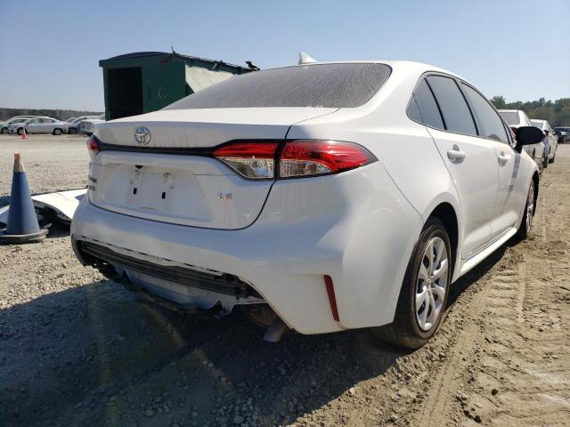 Photo 4 from auction – 2022 TOYOTA COROLLA LE with VIN JTDEPMAE9NJ204266