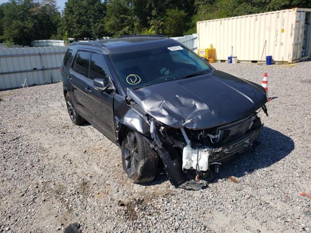 FORD EXPLORER X 2018 with VIN 1FM5K7D83JGA11684 - Photo from auction