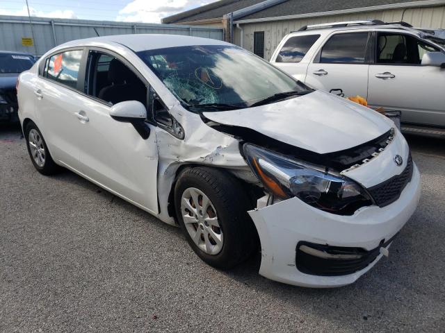KIA RIO LX 2017 with VIN KNADM4A37H6021990 - Photo from auction
