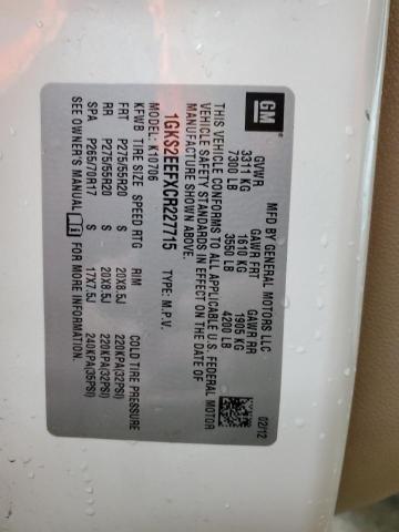 Photo 10 from auction – 2012 GMC YUKON DENA with VIN 1GKS2EEFXCR227715