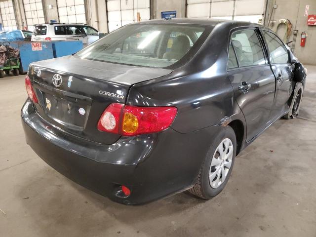 Photo 4 from auction – 2009 TOYOTA COROLLA BA with VIN JTDBL40E699085194