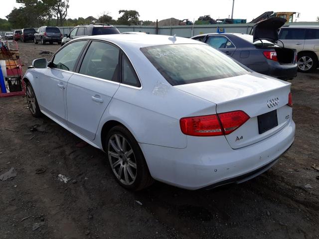Photo 3 from auction – 2012 AUDI A4 PREMIUM with VIN WAUFFAFL8CA120348