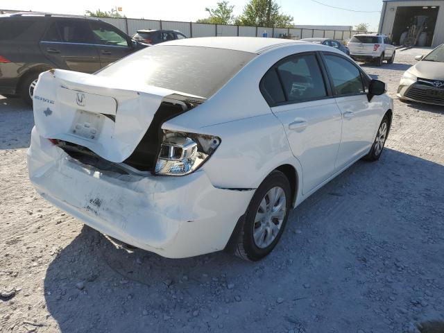 Photo 4 from auction – 2012 HONDA CIVIC LX with VIN 2HGFB2F57CH595983