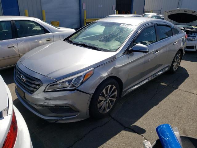 Photo 2 from auction – 2017 HYUNDAI SONATA SPO with VIN 5NPE34AF4HH499875