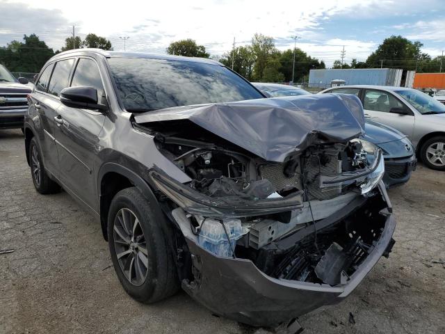 TOYOTA HIGHLANDER 2018 with VIN 5TDJZRFH2JS531212 - Photo from auction