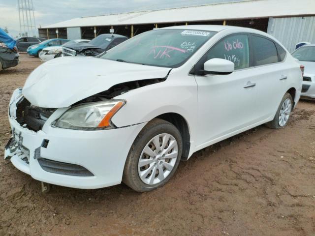 Photo 2 from auction – 2015 NISSAN SENTRA S with VIN 3N1AB7AP6FL692055