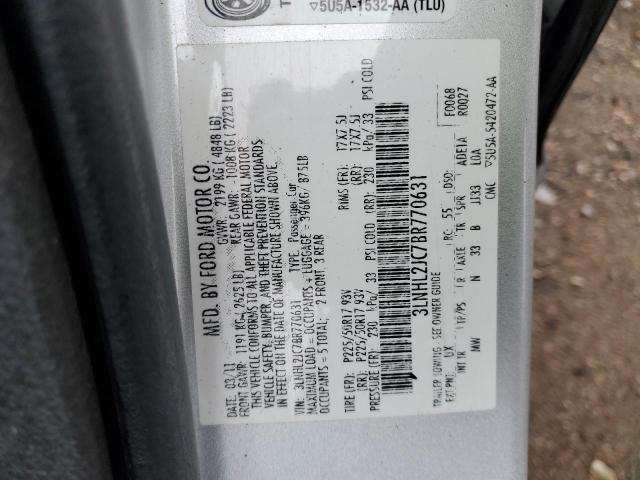 Photo 10 from auction – 2011 LINCOLN MKZ with VIN 3LNHL2JC7BR770631