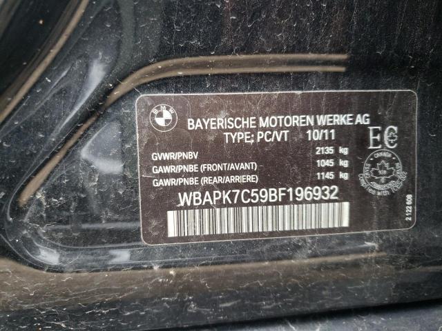 Photo 10 from auction – 2011 BMW 328 XI with VIN WBAPK7C59BF196932