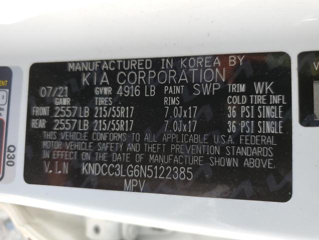 Photo 10 from auction – 2022 KIA NIRO S with VIN KNDCC3LG6N5122385