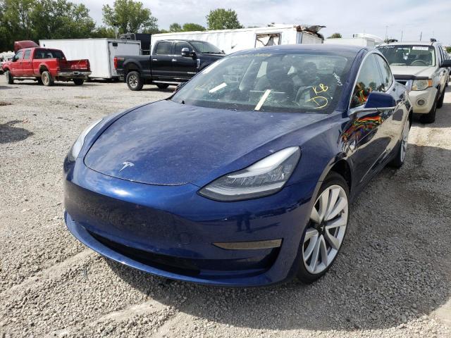 Photo 2 from auction – 2018 TESLA MODEL 3 with VIN 5YJ3E1EB7JF063856