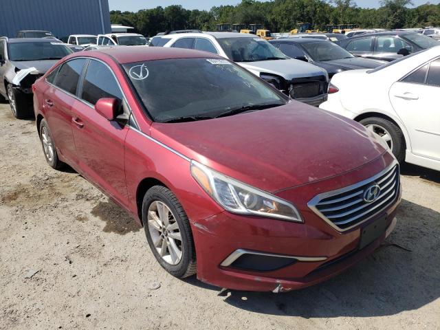 HYUNDAI SONATA SE 2016 with VIN 5NPE24AF6GH357884 - Photo from auction