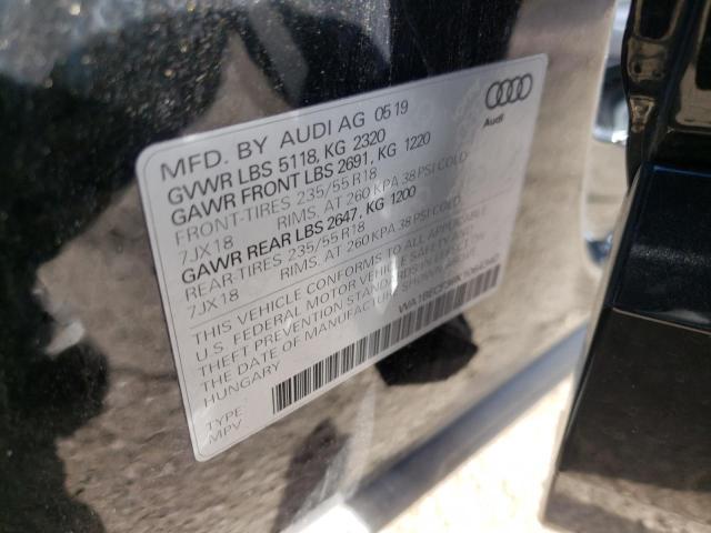Photo 10 from auction – 2019 AUDI Q3 PREMIUM with VIN WA1BECF36K1064340