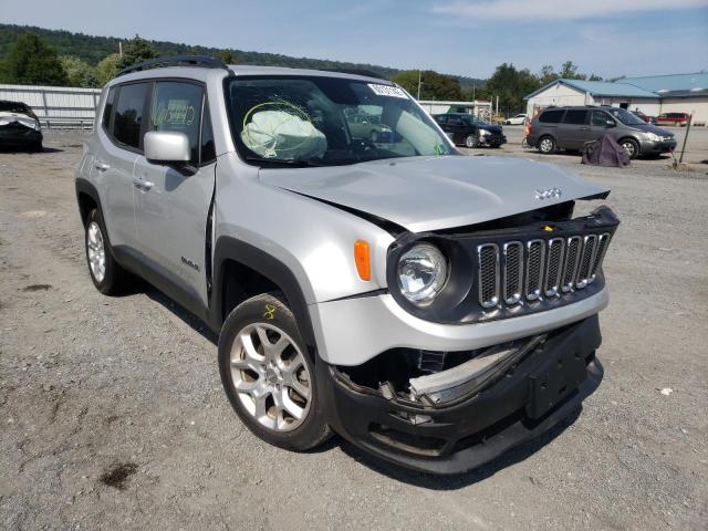 JEEP RENEGADE L 2017 with VIN ZACCJBBB6HPF09326 - Photo from auction