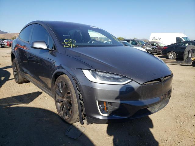 TESLA MODEL X 2016 with VIN 5YJXCBE44GF001242 - Photo from auction
