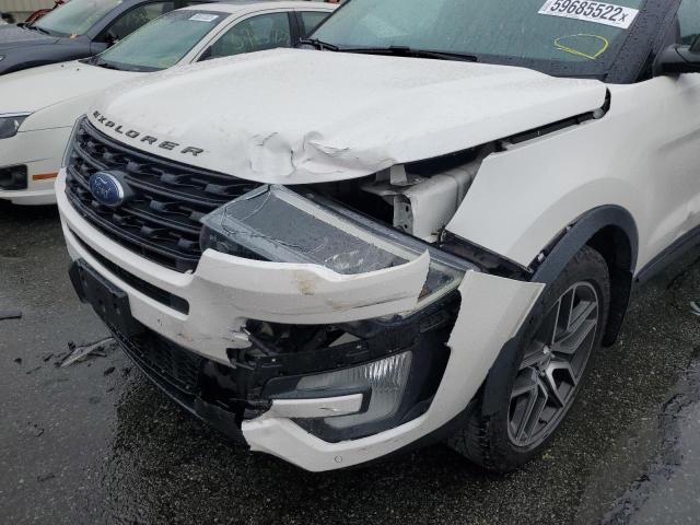 Photo 9 from auction – 2016 FORD EXPLORER S with VIN 1FM5K8GT2GGC28321