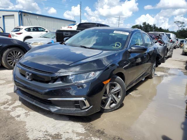 Photo 2 from auction – 2019 HONDA CIVIC LX with VIN 2HGFC2F60KH599975