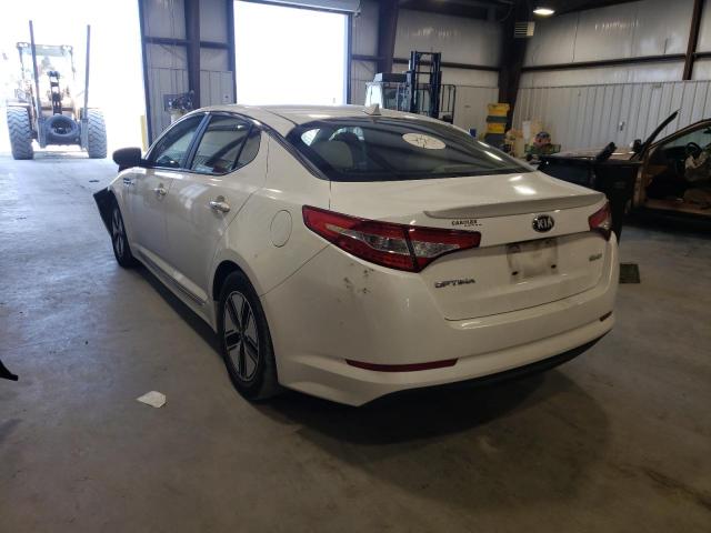 Photo 3 from auction – 2013 KIA OPTIMA HYB with VIN KNAGM4ADXD5059686