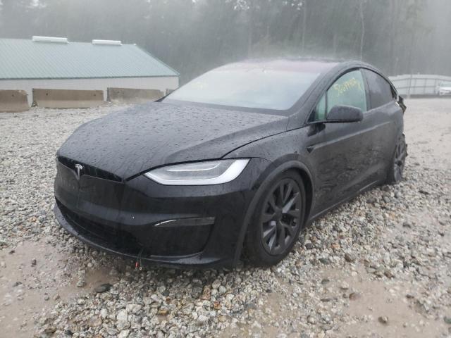 Photo 2 from auction – 2022 TESLA MODEL X with VIN 7SAXCBE69NF343660