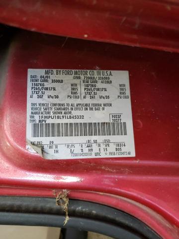 Photo 10 from auction – 2001 FORD EXPEDITION with VIN 1FMPU18L91LB45332