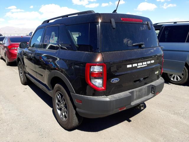 Photo 3 from auction – 2021 FORD BRONCO SPO with VIN 3FMCR9B68MRA16313