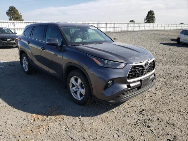 TOYOTA HIGHLANDER 2022 with VIN 5TDBZRBH1NS566517 - Photo from auction