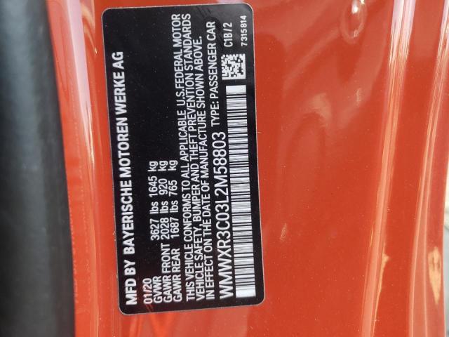 Photo 10 from auction – 2020 MINI COOPER with VIN WMWXR3C03L2M58803