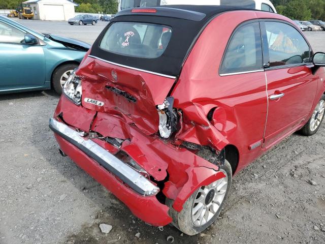 Photo 9 from auction – 2012 FIAT 500 LOUNGE with VIN 3C3CFFER2CT128600