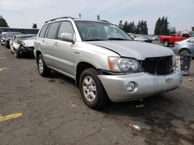 TOYOTA HIGHLANDER 2002 with VIN JTEHF21A120074031 - Photo from auction