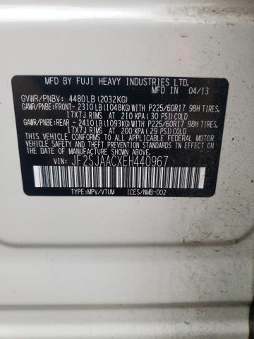 Photo 10 from auction – 2014 SUBARU FORESTER 2 with VIN JF2SJAACXEH440967