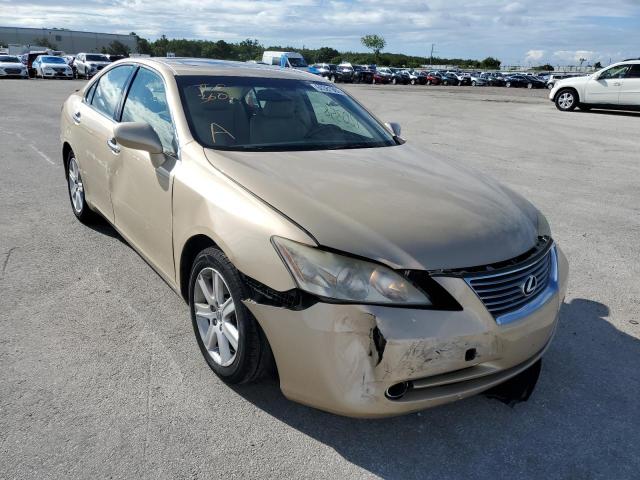 LEXUS ES 350 2008 with VIN JTHBJ46G182270595 - Photo from auction