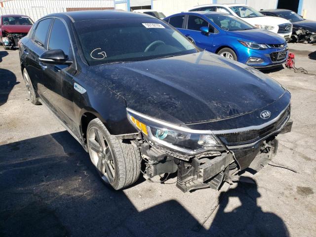 KIA OPTIMA HYB 2017 with VIN KNAGT4LC7H5004562 - Photo from auction