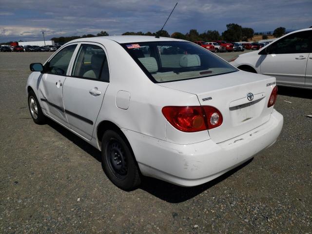 Photo 3 from auction – 2004 TOYOTA COROLLA CE with VIN 1NXBR32E44Z208854