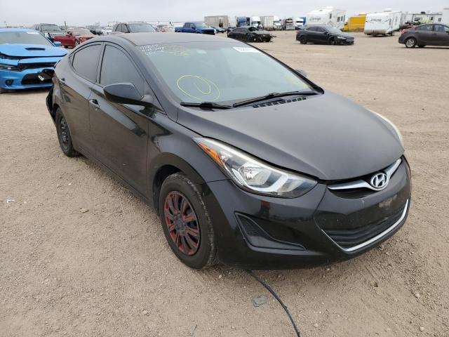 HYUNDAI ELANTRA SE 2016 with VIN 5NPDH4AE5GH747800 - Photo from auction