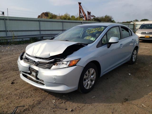 Photo 2 from auction – 2012 HONDA CIVIC LX with VIN 2HGFB2F51CH588589