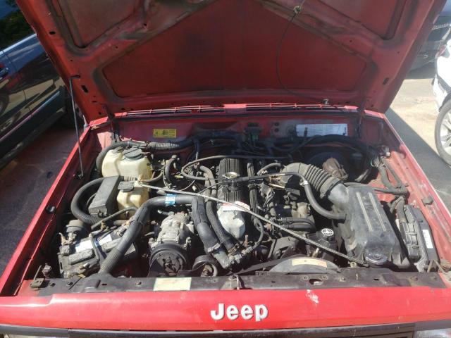Photo 7 from auction – 1993 JEEP CHEROKEE S with VIN 1J4FJ67S2PL617730