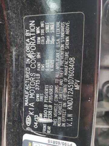 Photo 10 from auction – 2013 KIA SOUL with VIN KNDJT2A51D7603408