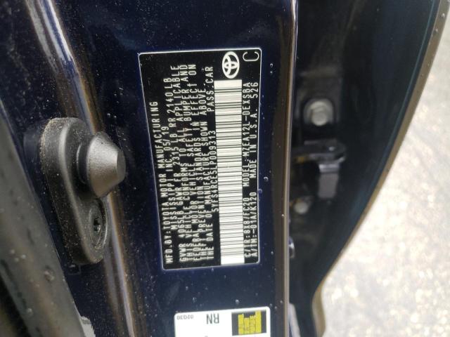 Photo 10 from auction – 2020 TOYOTA COROLLA SE with VIN 5YFS4RCE5LP009313